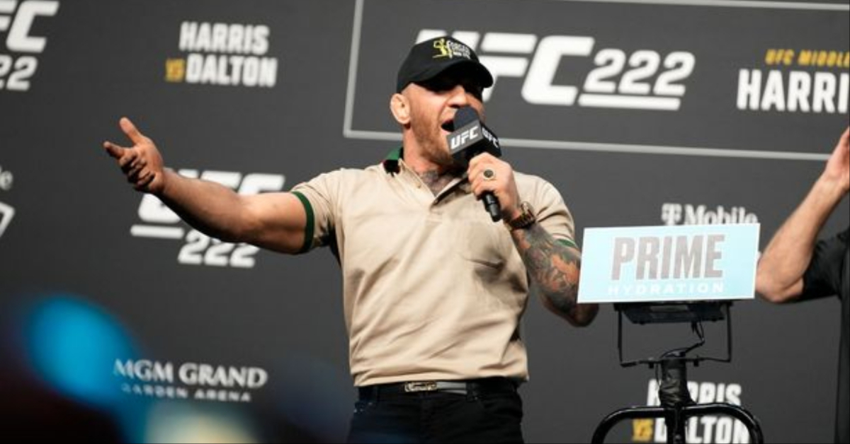 Conor McGregor teases UFC return we are in the pool stay ready for date