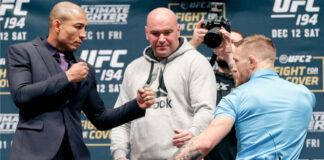 Jose Aldo apologizes to Conor McGregor suck a cane field of d*cks offer training