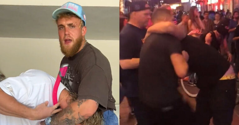 Nate Diaz mocked by Jake Paul in ‘Self-Defense’ video after choking out Logan Paul look-A-Like