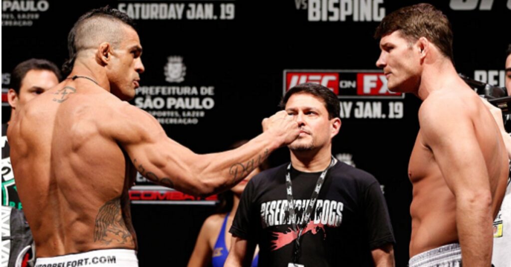 Michael Bisping unsure on Vitor Belfort's UFC HOF induction: 'I lost an eye because of this guy'