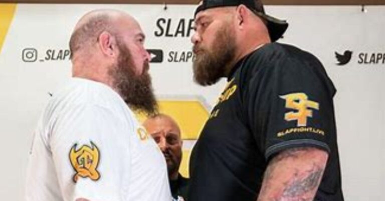 Video – Former UFC heavyweight champion Tim Sylvia scores brutal knockout in slap fighting debut