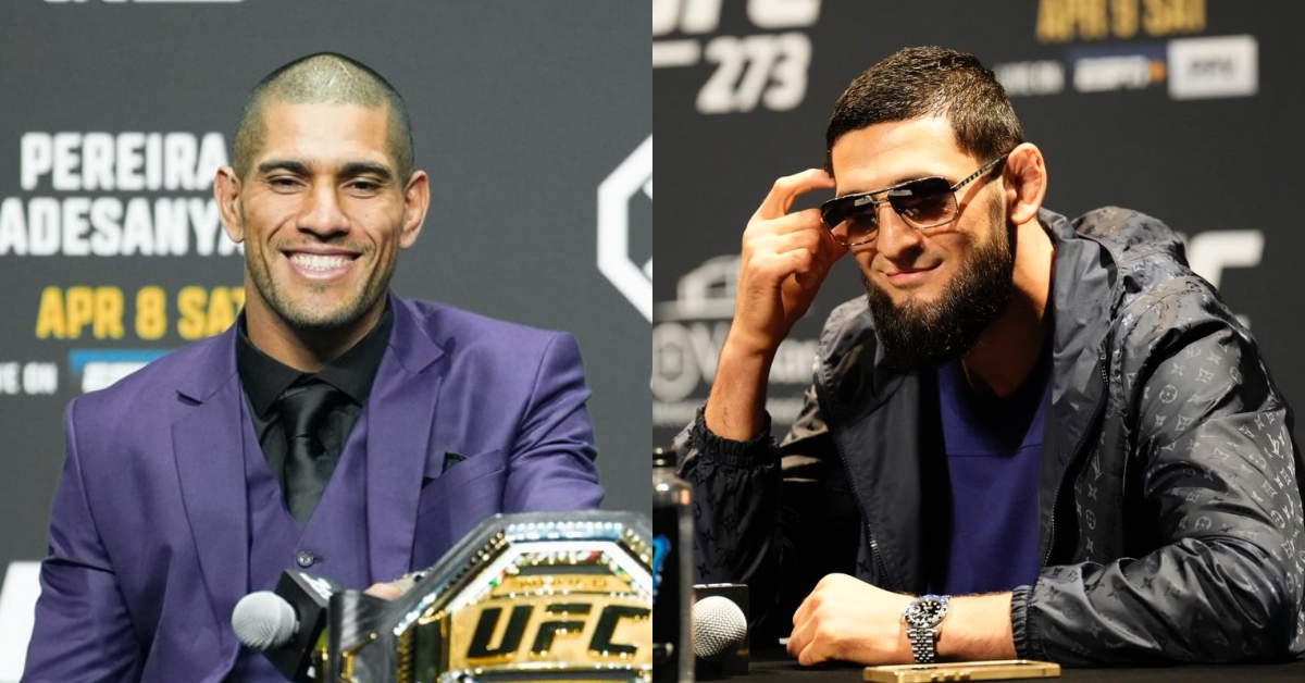 Alex Pereira responds to Khamzat Chimaev, brands him 'Dog's a**hole' ahead of UFC 287 return 1 Alex Pereira blasts Khamzat Chimaev UFC 287 dog's asshole