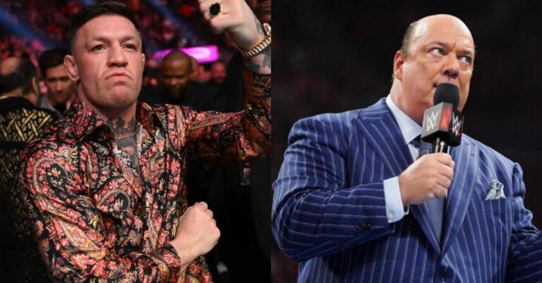 Conor McGregor hits out at WWE manager Paul Heyman: ‘I’ll break your jaw in 3 places’