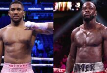 Anthony Joshua confirms fight with Deontay Wilder in December links Francis Ngannou