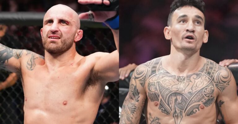 Alexander Volkanovski urges Max Holloway to make lightweight move: ‘Stop beating up my contenders’