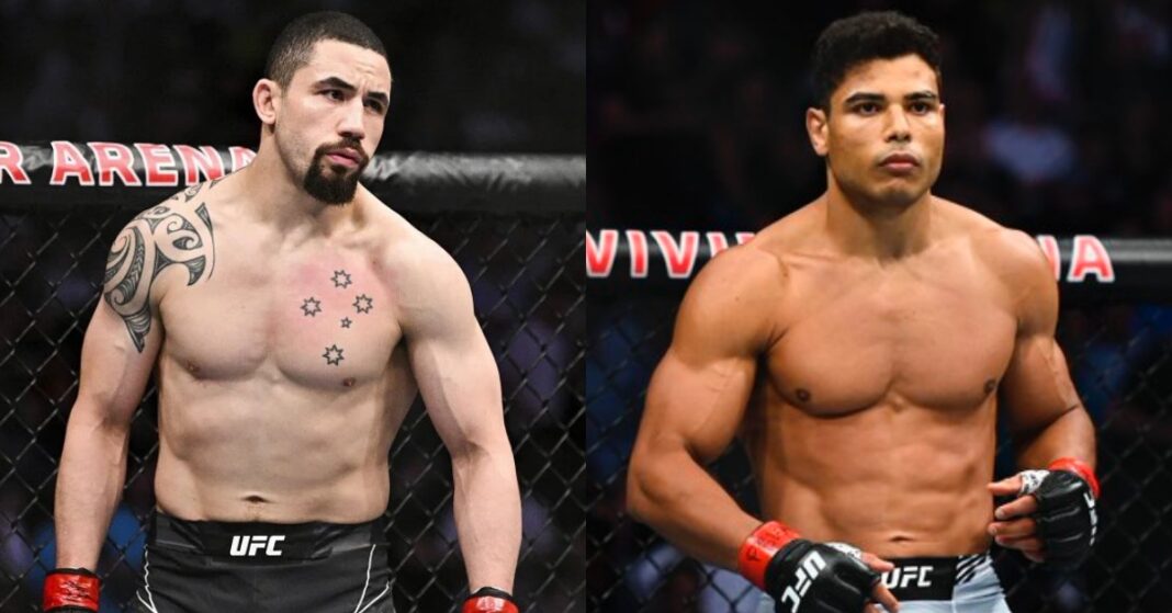Robert Whittaker rules out Paulo Costa fight ahead of targeted July UFC return