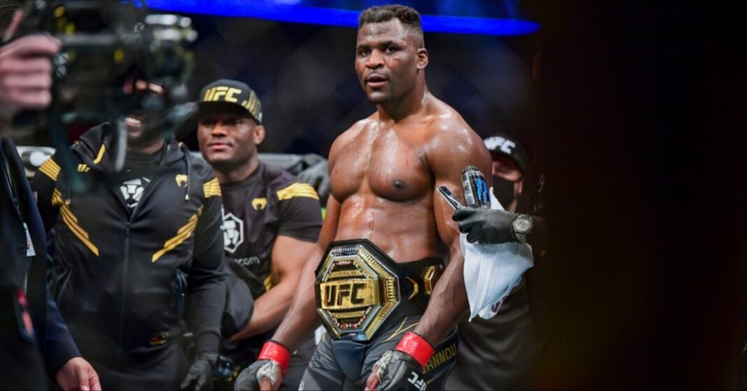 Francis Ngannou labelled best heavyweight in the world UFC he deserved to be treated as such