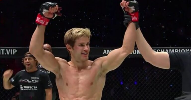Sage Northcutt scores 39 second heel hook submission victory in MMA return – ONE Fight Night 10 Highlights