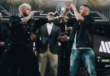 Jake Paul hits out at Nate Diaz he doesn't say sh*t in person UFC boxing match