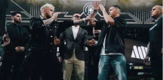 Jake Paul hits out at Nate Diaz he doesn't say sh*t in person UFC boxing match