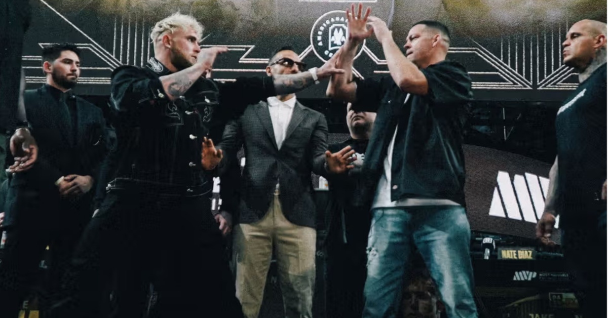 Jake Paul claims Nate Diaz turned down MMA fight against him: 'He has refused it' 1 Jake Paul hits out at Nate Diaz he doesn't say sh*t in person UFC boxing match