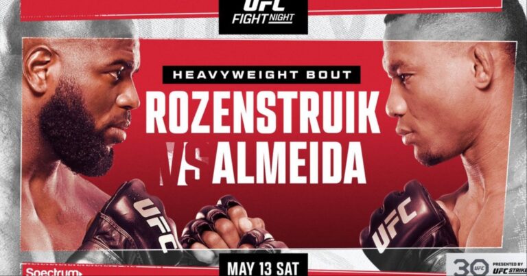UFC Charlotte: Rozenstruik vs. Almeida – Betting Preview