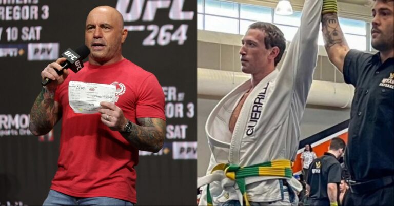 Joe Rogan reacts to Mark Zuckerberg’s win in BJJ match: ‘Look at him strangling b*tches, that’s amazing’