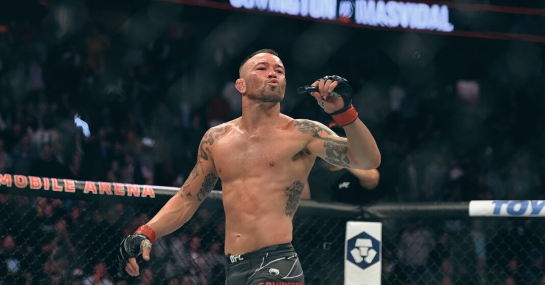 Colby Covington UFC title shot slammed he turns down many fights always