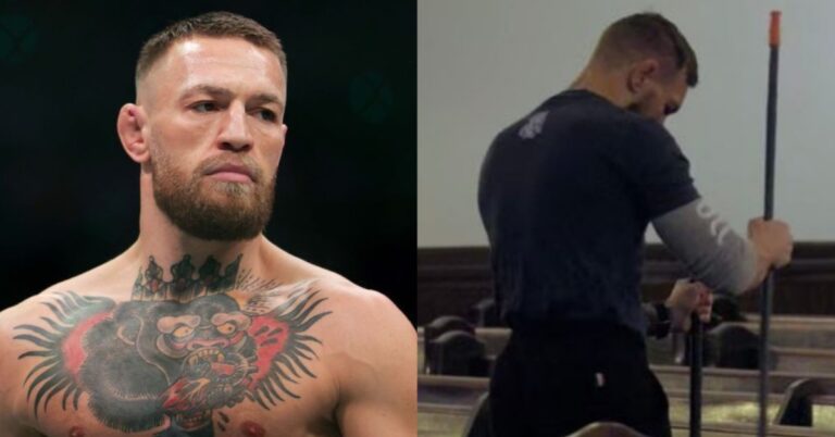 Video – Conor McGregor details cleaning Brooklyn church as part of community service for 2018 bus attack