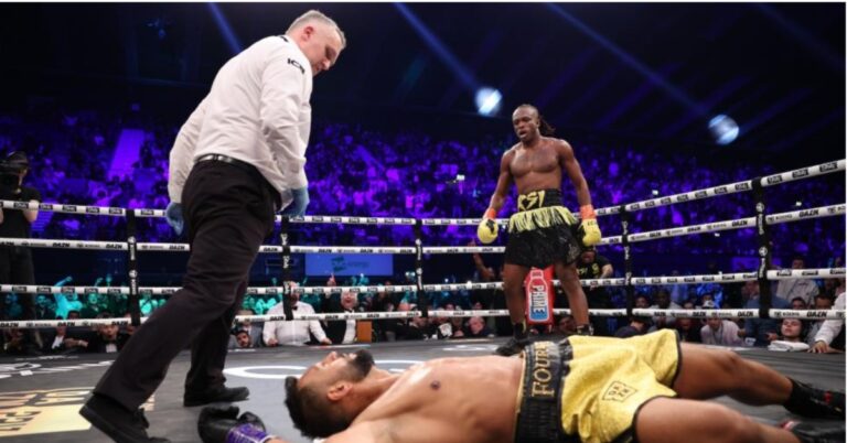 KSI’s brutal illegal elbow knockout against Joe Fournier overturned, ruled an official ‘No Contest’ after appeal