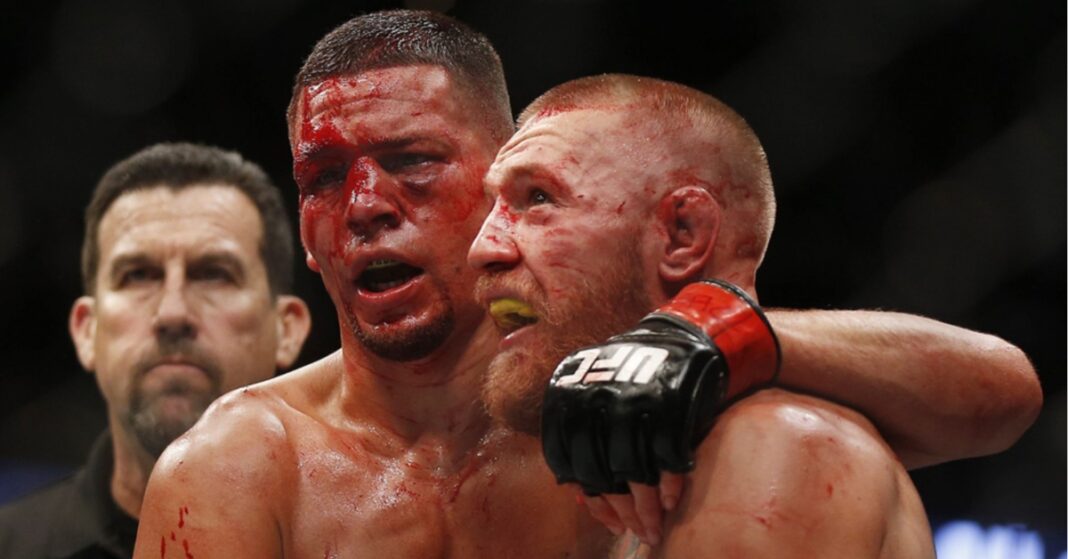 Conor McGregor commends rivalry with Nate Diaz UFC