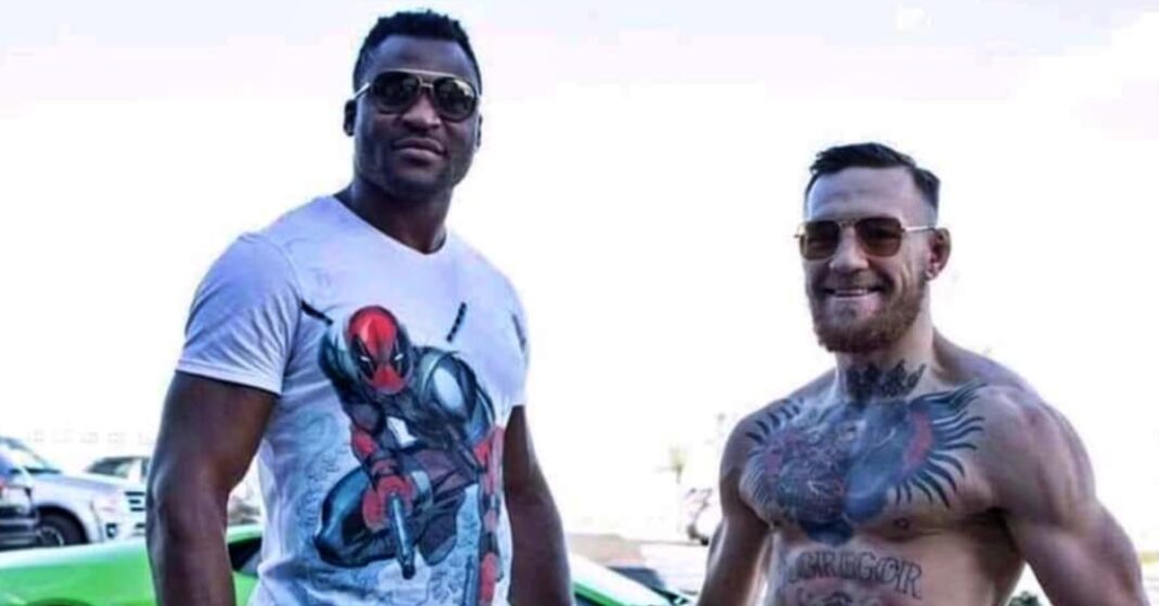 Francis Ngannou backed by Conor McGregor in Tyson Fury fight I'm happy for him