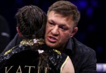 Conor McGregor distraught following Katie Taylor loss in homecoming title fight
