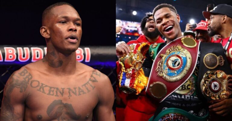 Israel Adesanya weighs in on Devin Haney, Vasiliy Lomachenko decision: ‘People don’t know sh*t about boxing’