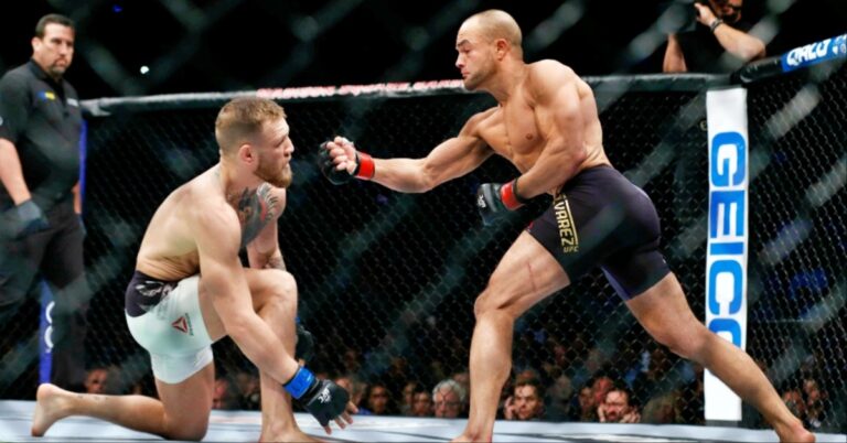 Eddie Alvarez lays down blueprint on how to beat UFC star Conor McGregor: ‘Wrestle him and slow him down’
