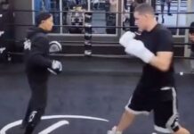Nate Diaz new boxing footage fans worried ahead of Jake Paul fight