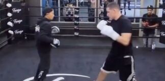 Nate Diaz new boxing footage fans worried ahead of Jake Paul fight