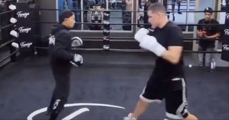 Nate Diaz’s new training footage leaves fans worried for his upcoming boxing fight with Jake Paul in August