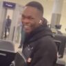 Alex Pereira and Israel Adesanya meet at Australian airport awkward run in UFC