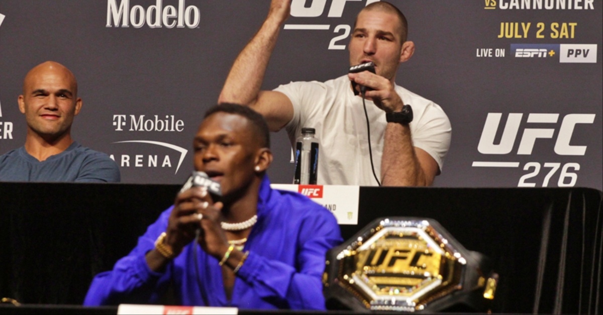 Sean Strickland hits out at Israel Adesanya f*cking loser UFC want real African as champion
