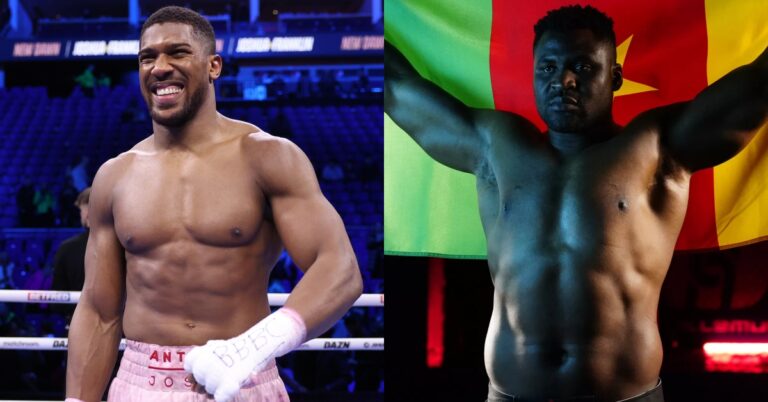 Anthony Joshua unmoved by ‘Gimmick’ fight with recent PFL signing Francis Ngannou: ‘It is dangerous’