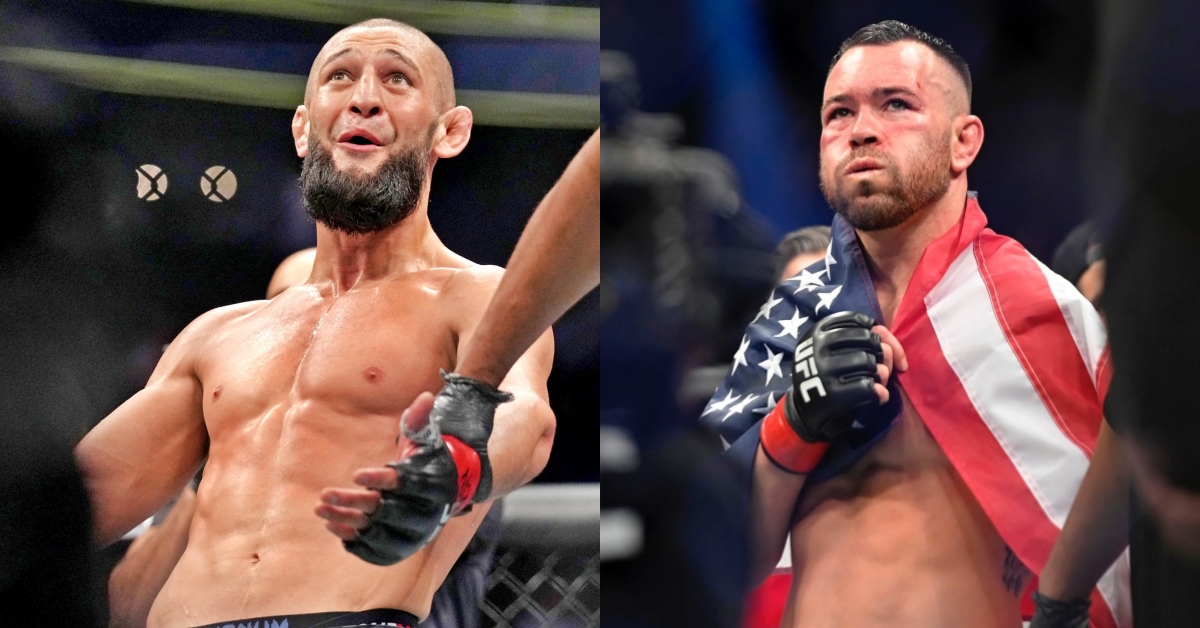 Khamzat Chimaev blasts Colby Covington title shot UFC he has beat nobodies