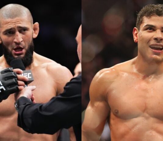Khamzat Chimaev touted to fight Paulo Costa in his UFC return this year training to smash