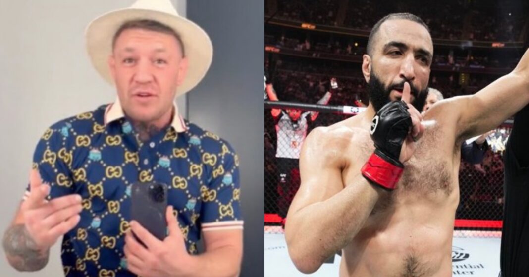 Conor McGregor rips Belal Muhammad following UFC 288 win that was piss poor