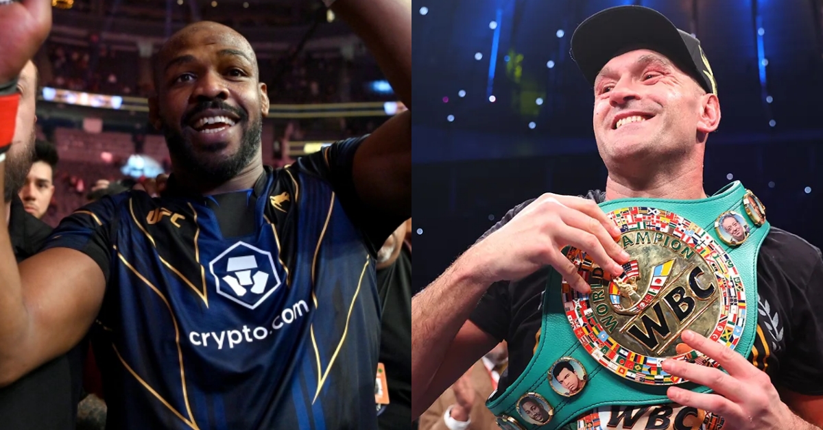 Jon Jones offers to box Tyson Fury in the future calls for UFC to make the fight