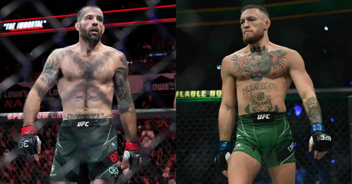 Matt Brown hits out at Conor McGregor you see him drinking or coked up bum UFC