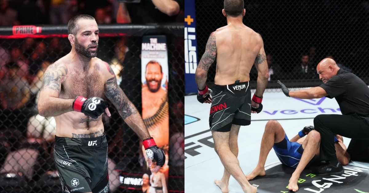 Matt Brown stops Court McGee with first round knockout at UFC Charlotte Highlights