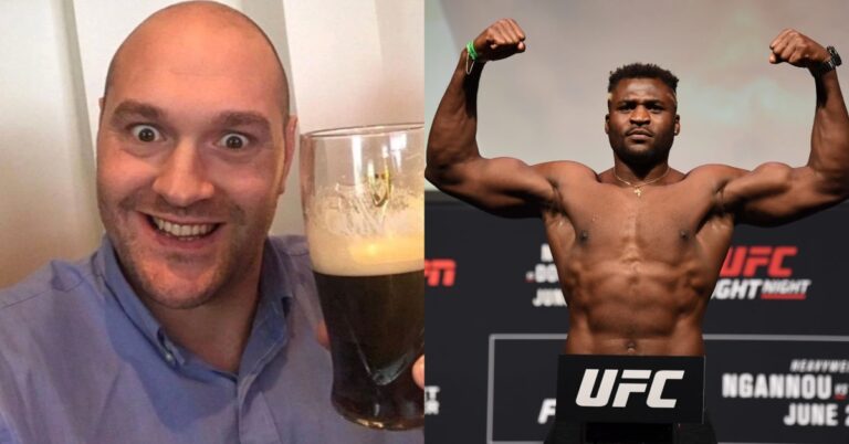 Tyson Fury continues back and forth with Francis Ngannou, believes he could land KO win after ’15 pints’