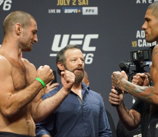 Alex Pereira set to train with Sean Strickland ahead of UFC 291 learn English from him