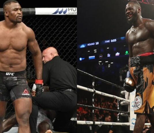 Francis Ngannou backed to beat Deontay Wilder in boxing match Tom Aspinall