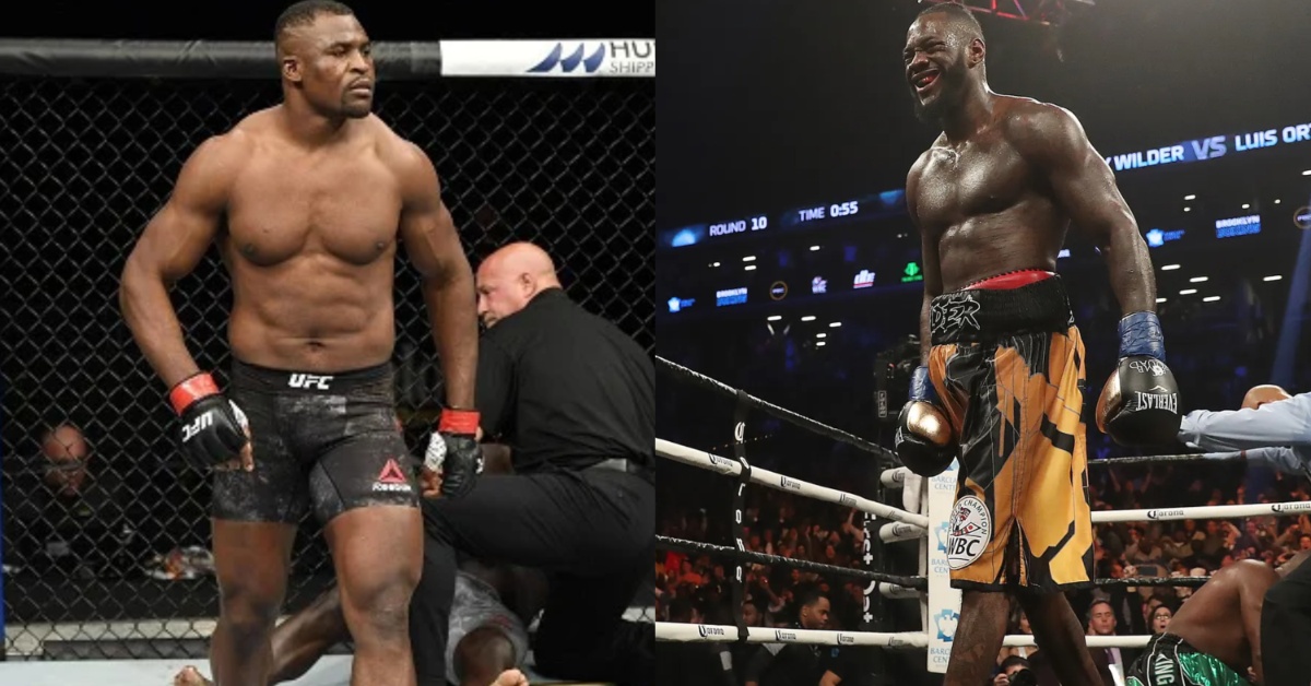 Francis Ngannou backed to beat Deontay Wilder in boxing match Tom Aspinall