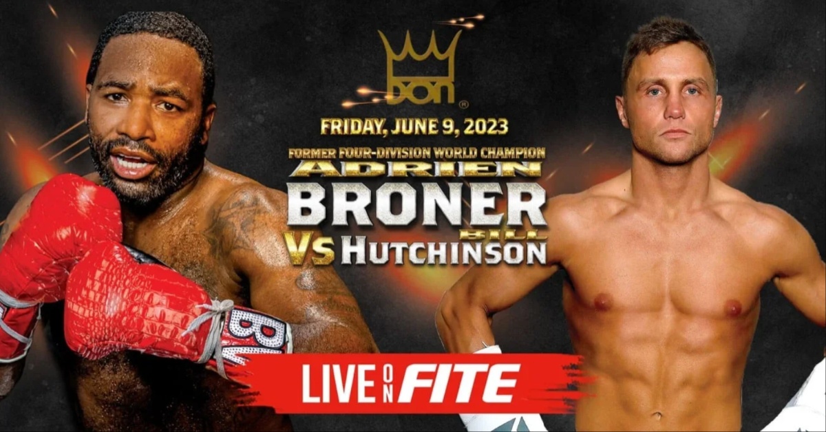 Adrien Broner vs. Bill Hutchinson Betting Preview