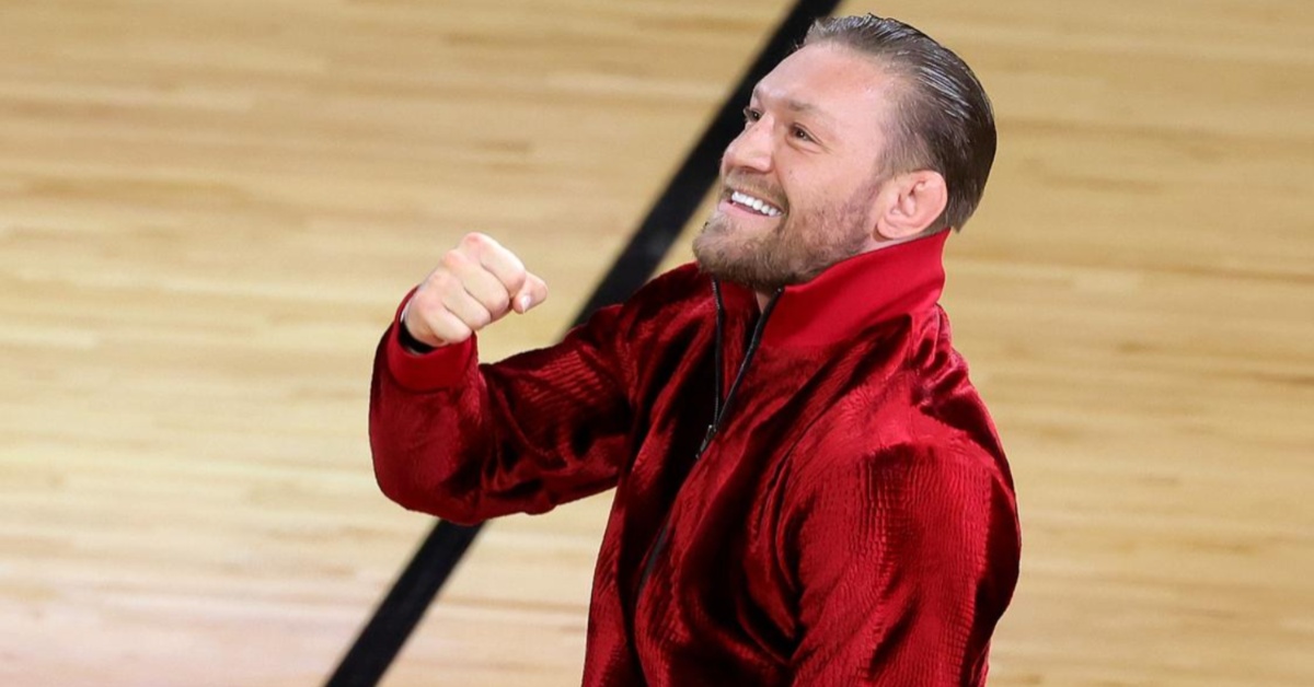 Report - Conor McGregor's staged altercation with Miami Heat mascot leaves him hospitalized 1 Conor McGregor sends Miami Heat mascot to hospital staged attack UFC