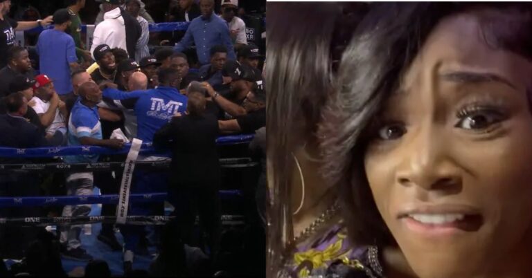 Fighters react to Floyd Mayweather, John Gotti fight, massive brawl between camps: ‘This could get ugly’
