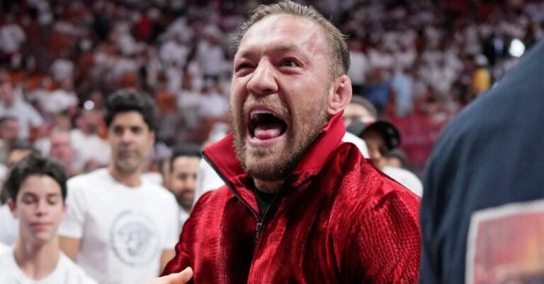 Conor McGregor defends altercation with Miami Heat mascot: ‘It was a skid, and all is well, everything is great’