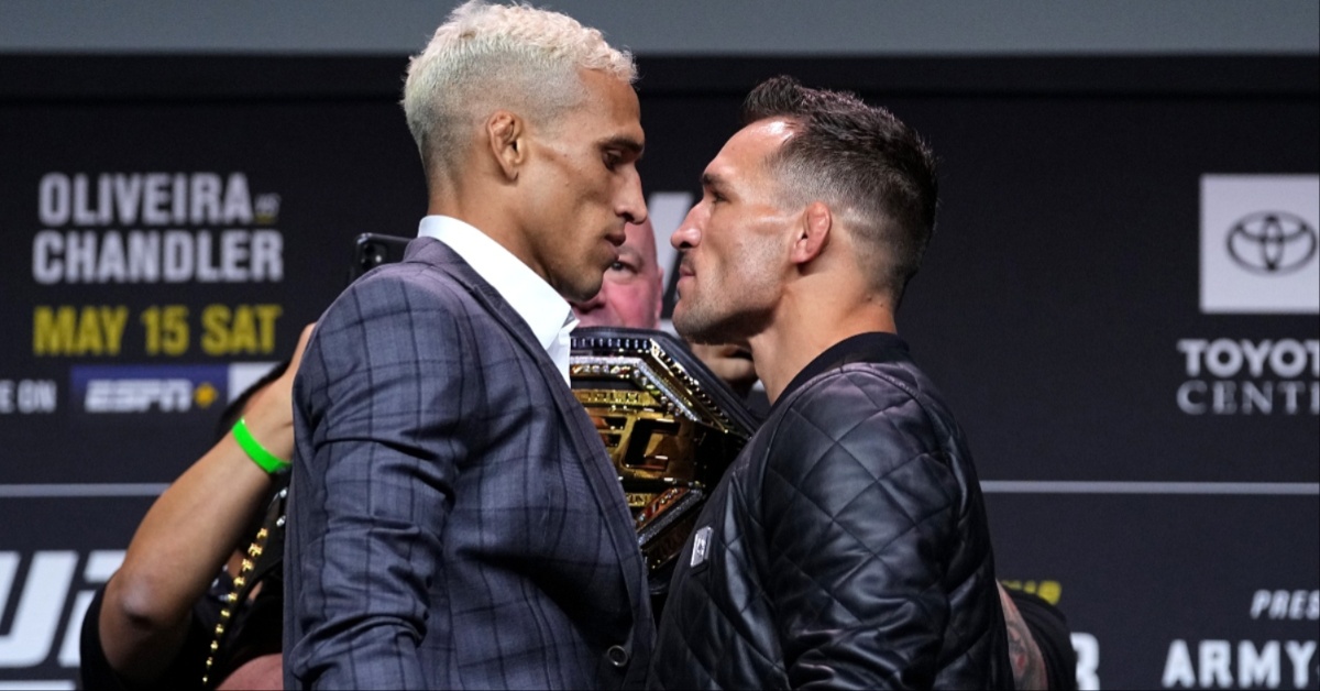 Michael Chandler eyes rematch with Charles Oliveira I want to run that one back UFC