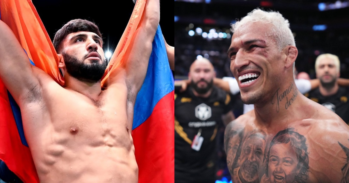 Arman Tsarukyan likes his chances against Charles Oliveira: 'I'm gonna smash him easy' 1 Tsarukyan