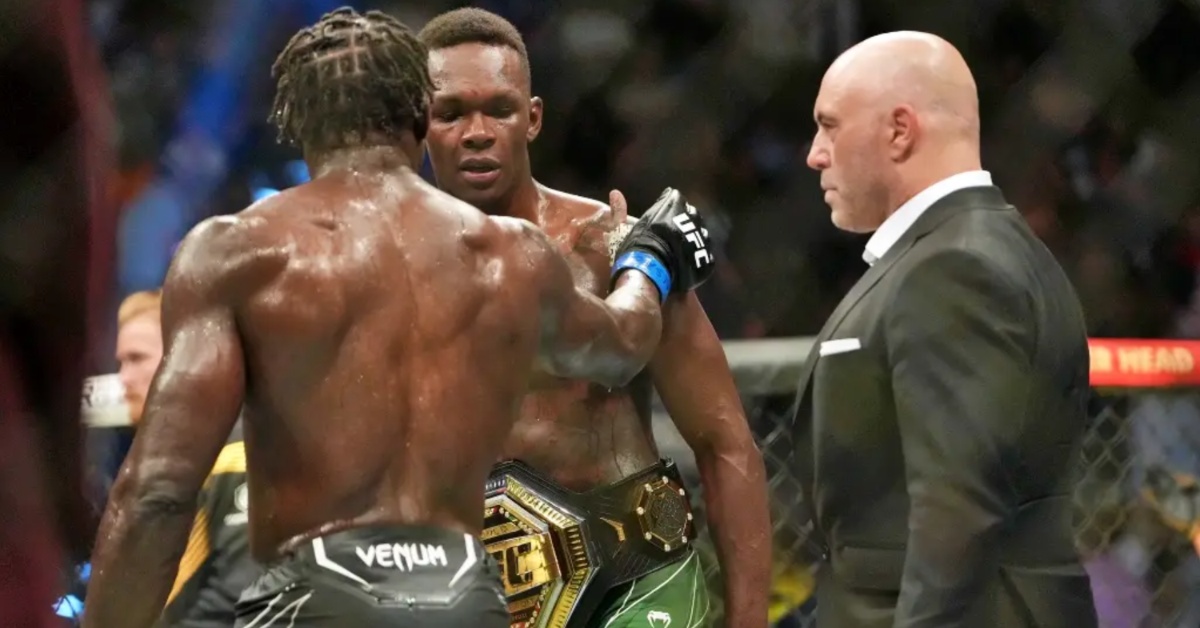 Israel Adesanya shocking reaction to Jared Cannonier's win at UFC Vegas 75