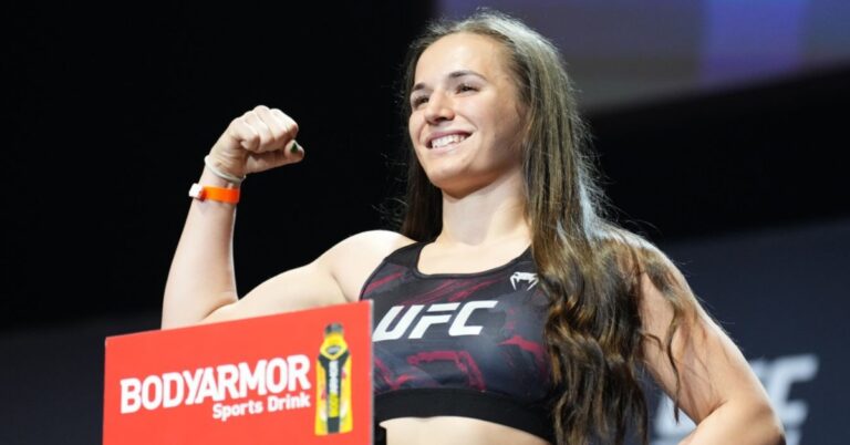 Erin Blanchfield calls for clash with Julianna Pena for vacant UFC bantamweight title