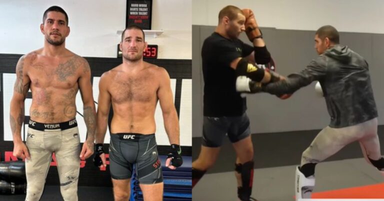 Alex Pereira trains with former Octagon foe Sean Strickland ahead of July return: ‘His style is kind of weird’